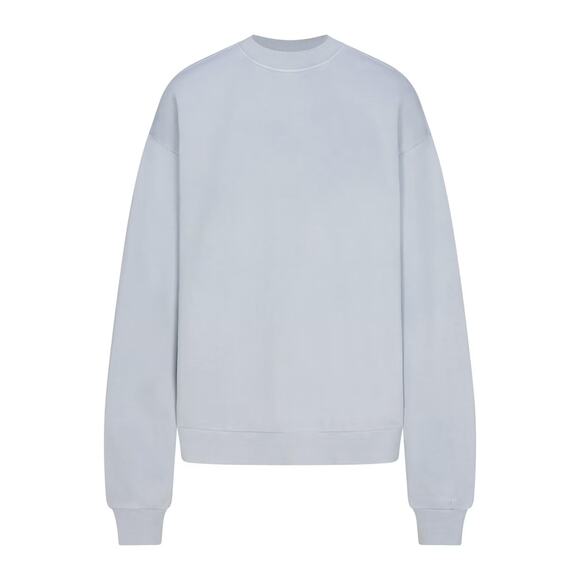 NWT Skims Boyfriend Fleece Crewneck - Picture 5 of 6